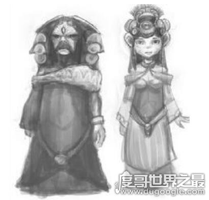 根达亚文明传说,男子拥有三只眼有超能力(二郎神符合特征)