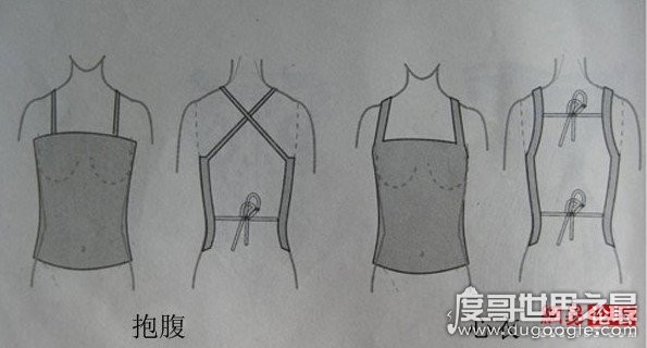 细说古代内衣有何秘密,元朝合欢襟最为性感(类似现代抹胸)