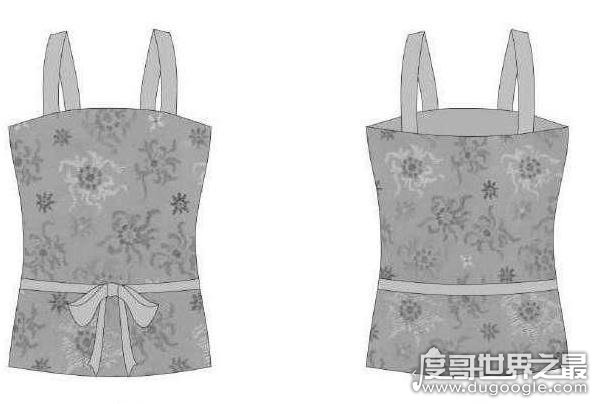 细说古代内衣有何秘密,元朝合欢襟最为性感(类似现代抹胸)